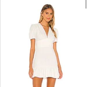 Amanda Uprichard Rosen dress in white size Small NWOT